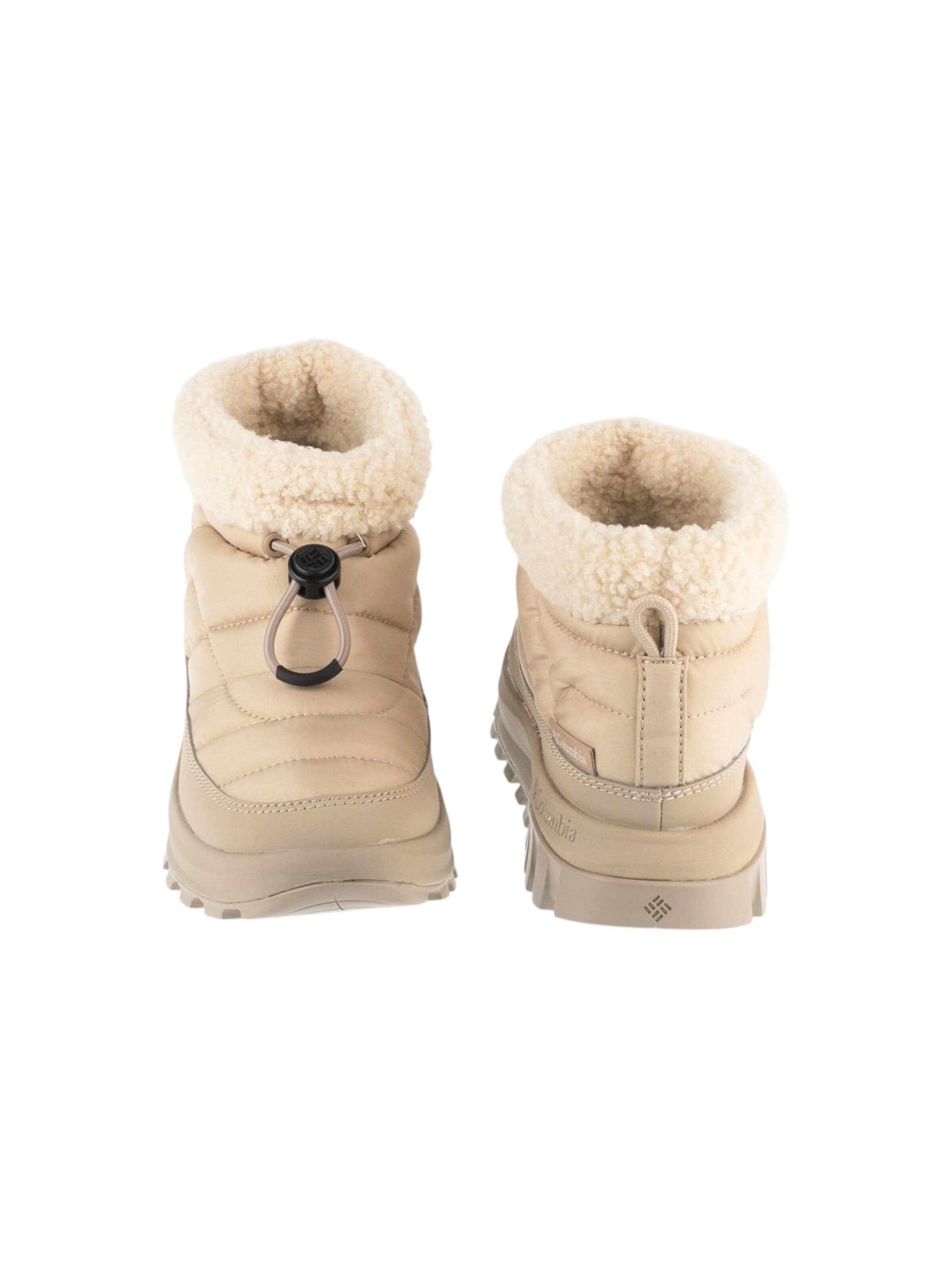 COLUMBIA Boots 'Snowtrot Shorty' in Beige
