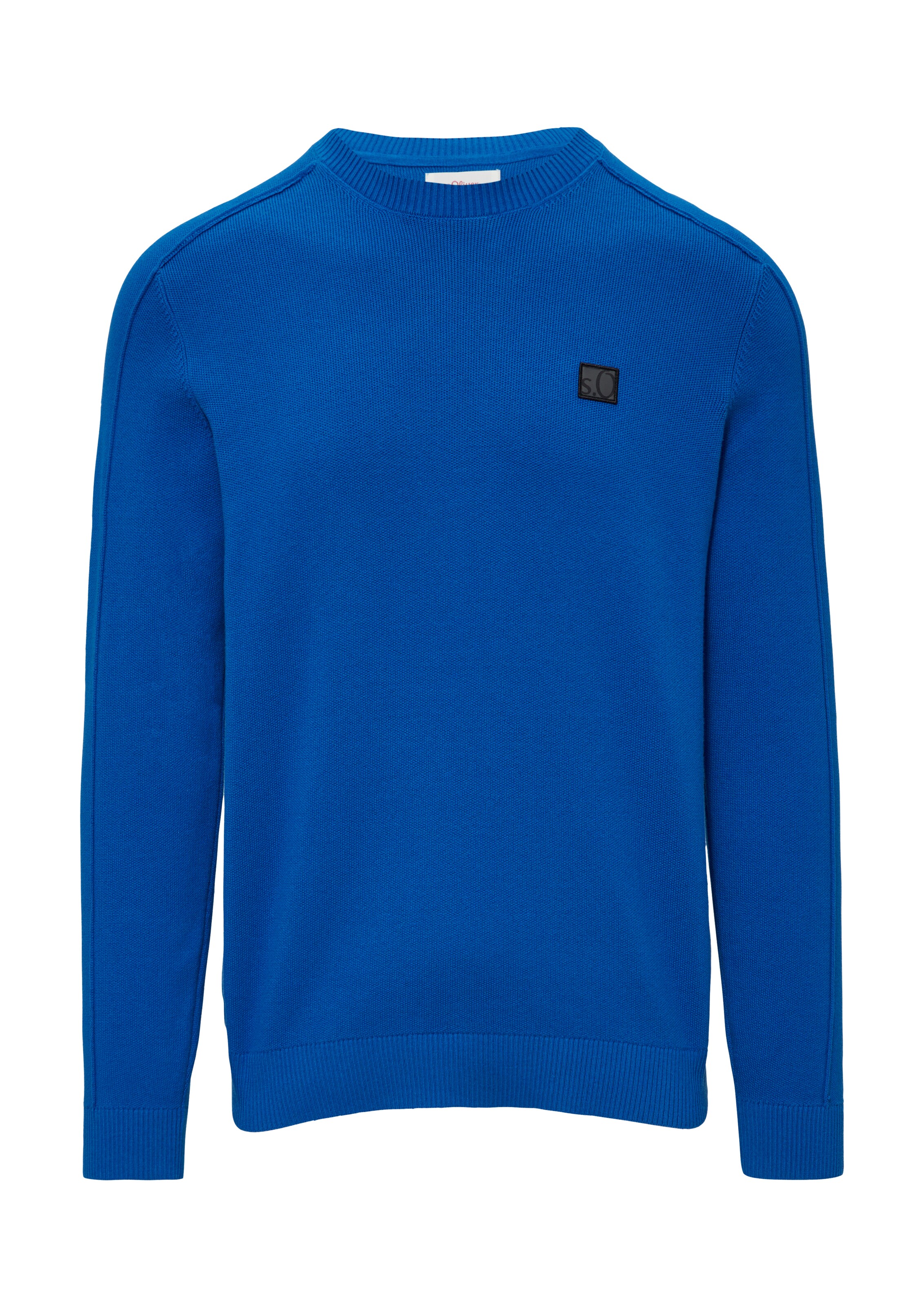 s.Oliver Pullover in Blau: Vorderseite