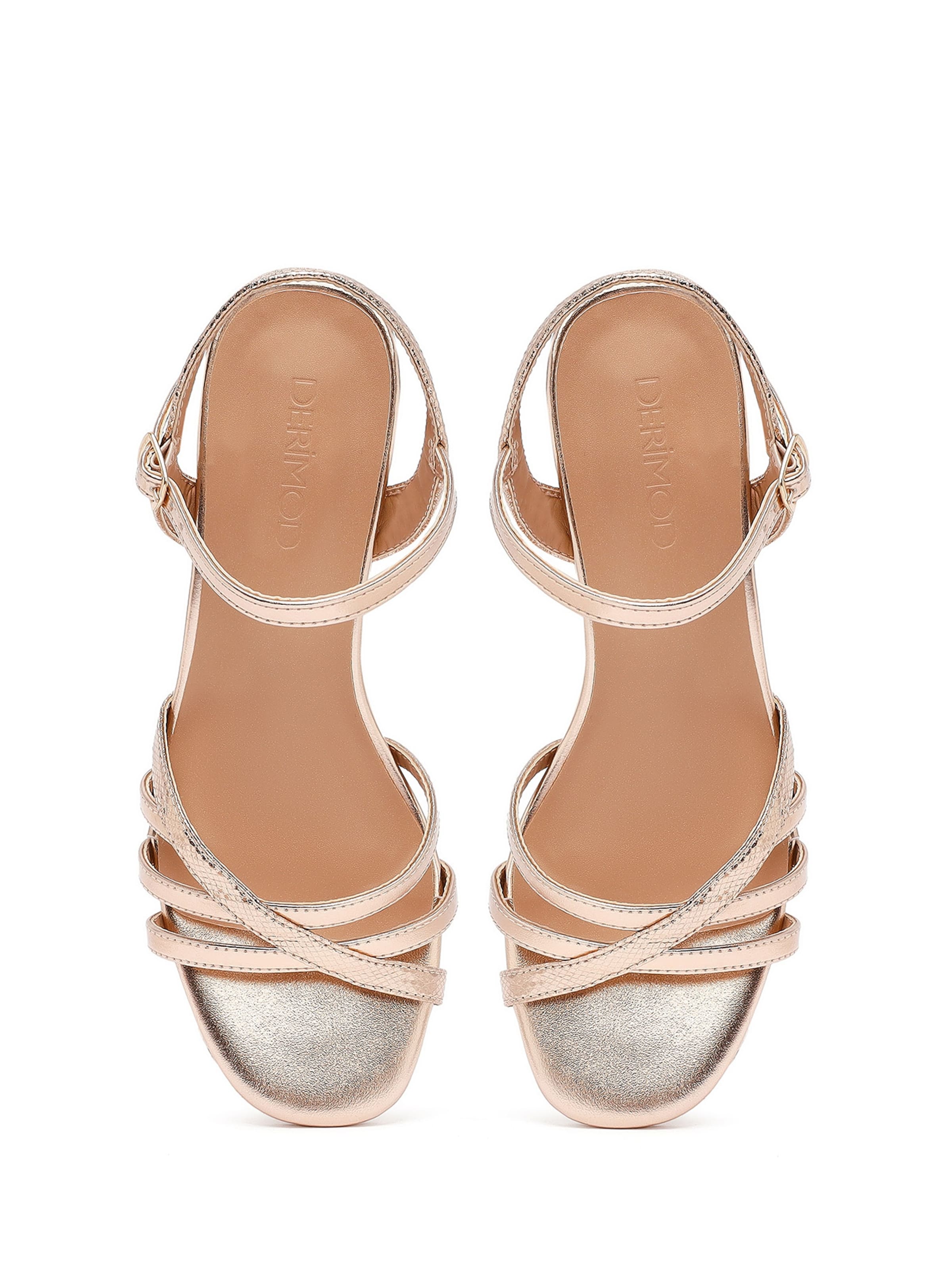 Derimod Strap sandal in Gold