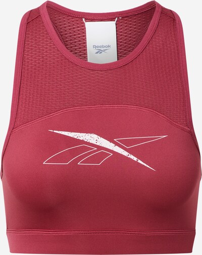 Sutien sport 'Workout Ready' Reebok Sport pe roz zmeură / alb, Vizualizare produs