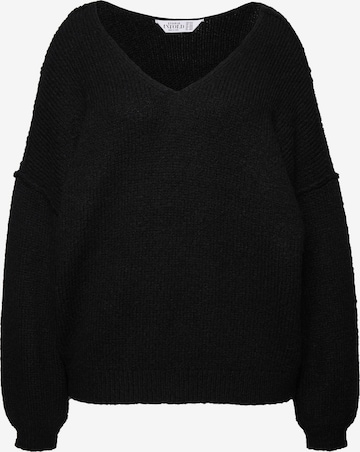 Studio Untold Trui in Zwart: voorkant