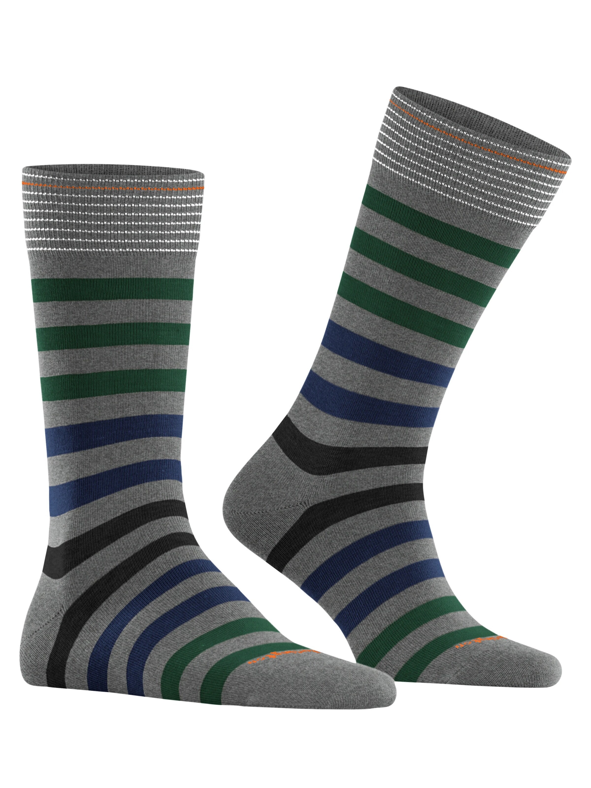BURLINGTON Socks 'Blackpool' in Grey
