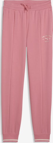 PUMA Regular Sportbroek in Roze: voorkant