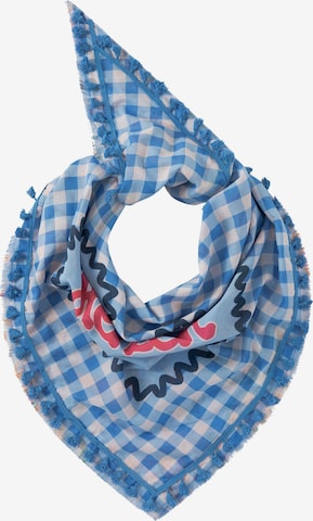 Foulard CODELLO en bleu : devant