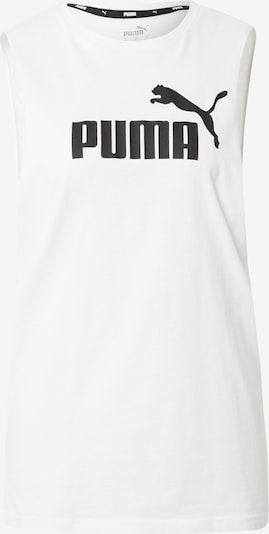 PUMA Sports Top in Black / White, Item view