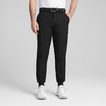 Regular Pantalon de sport PUMA en noir : devant