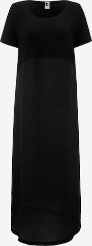 Anna Aura Dress in Black: front