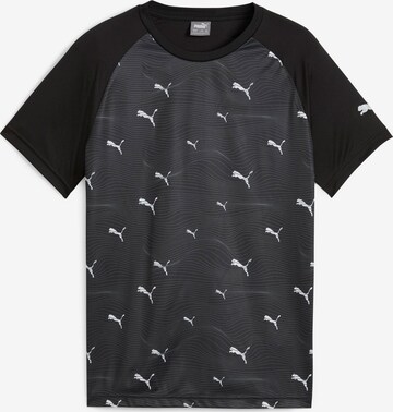 T-Shirt 'Poly' PUMA en noir : devant