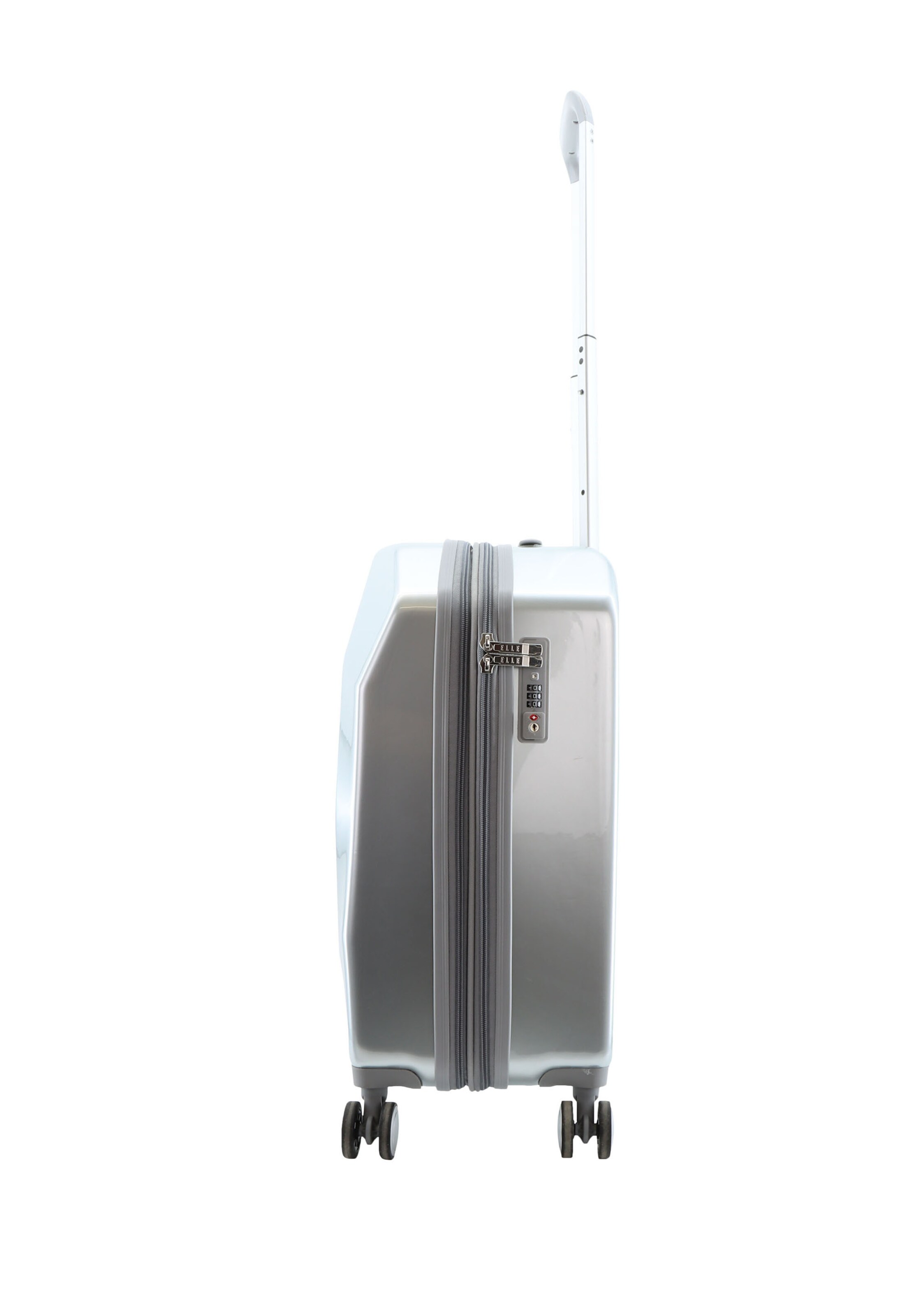 ELLE Suitcase 'Diamond' in Silver