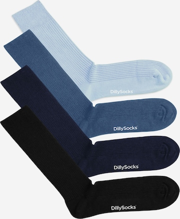 Chaussettes DillySocks en bleu : devant