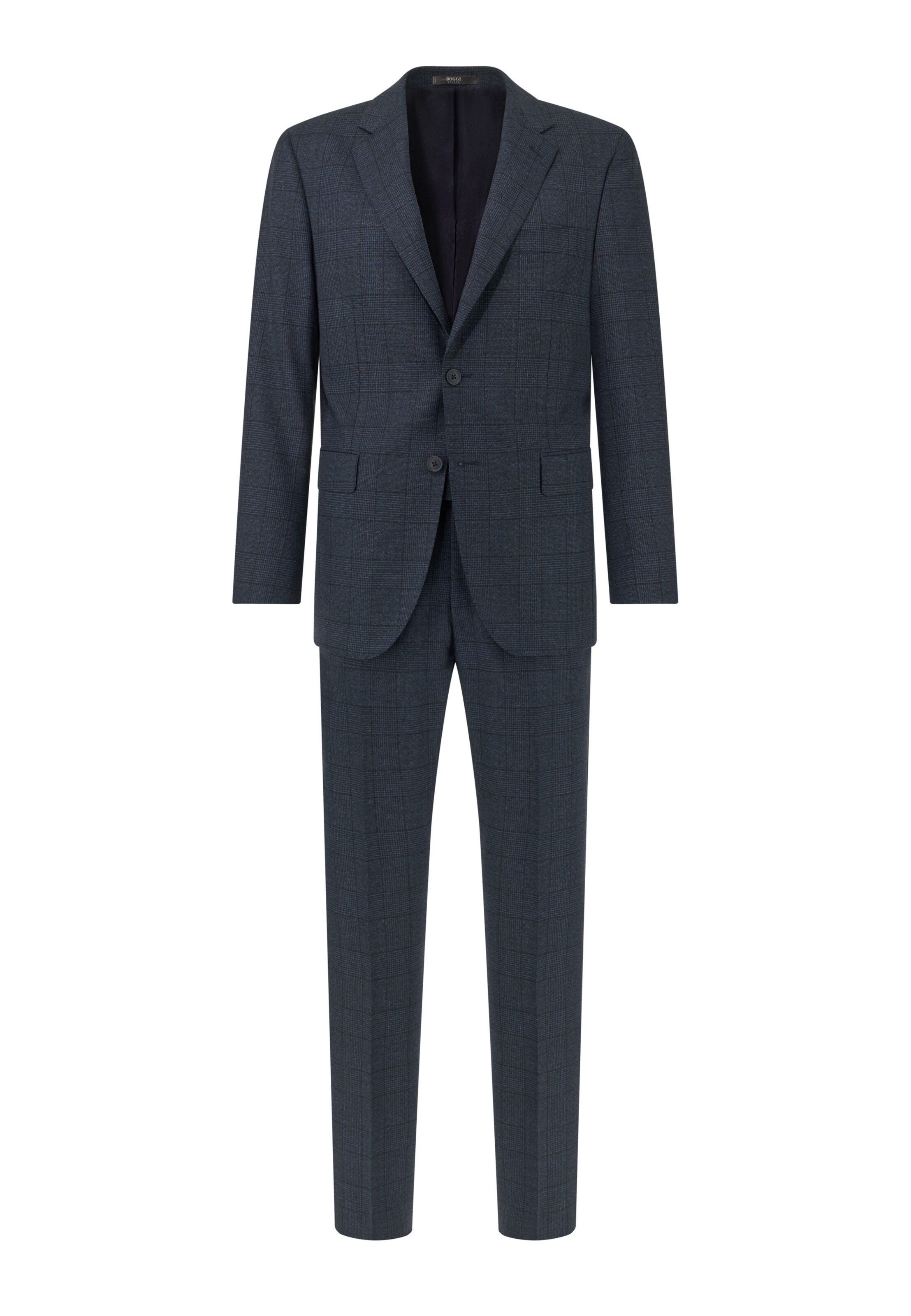 Regular Costume 'Prince of Wales' Boggi Milano en bleu : devant