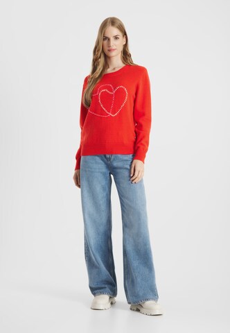 Frieda & Freddies NY Sweater in Red