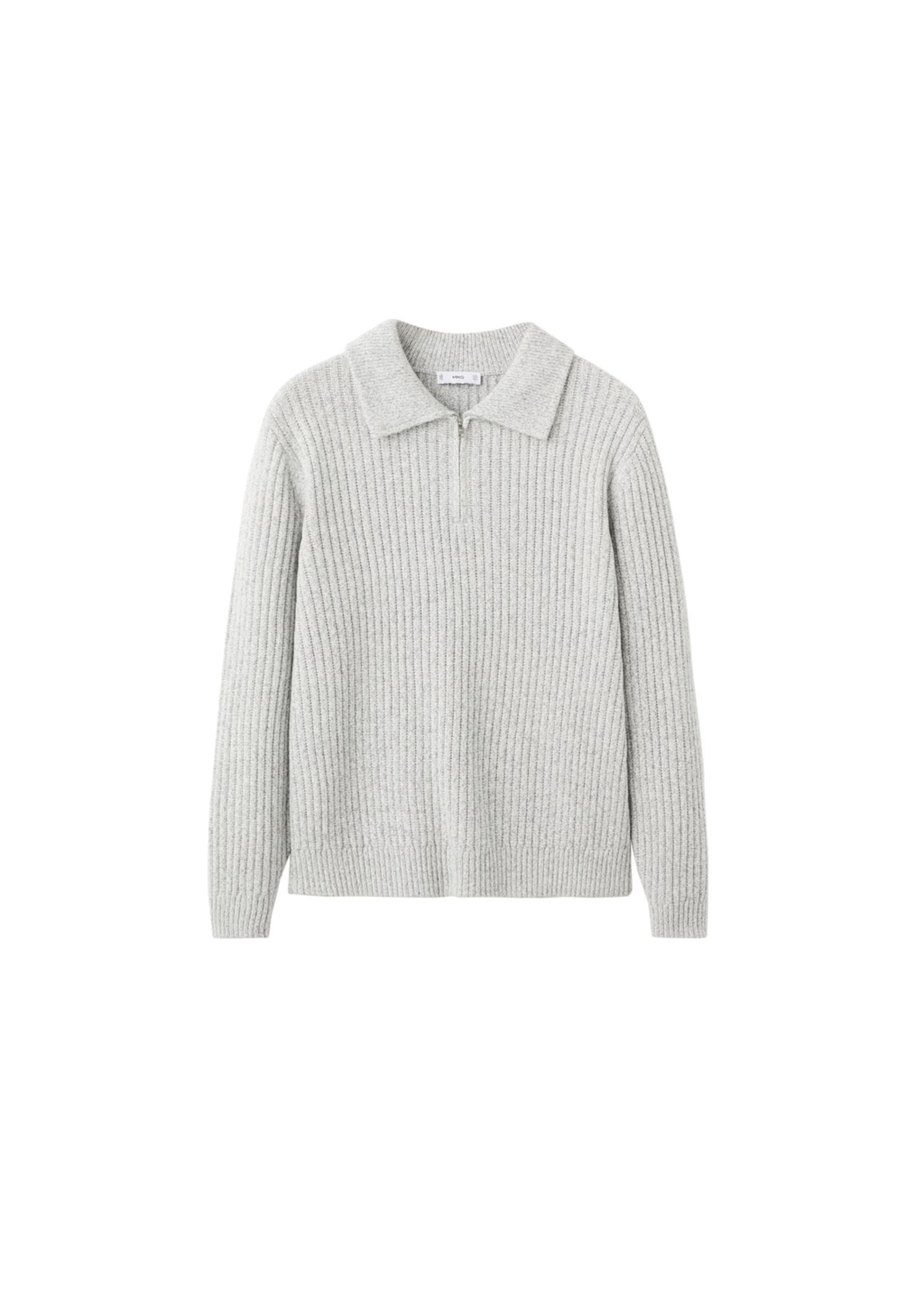 MANGO MAN Sweater 'Joanp' in Light grey, Item view