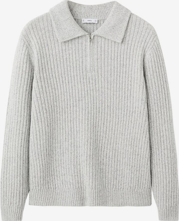 MANGO MAN Sweater 'Joanp' in Grey: front