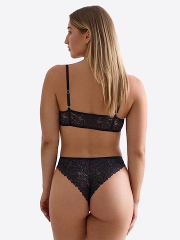 Erlich Textil - Cueca 'Iconic Lace' em preto