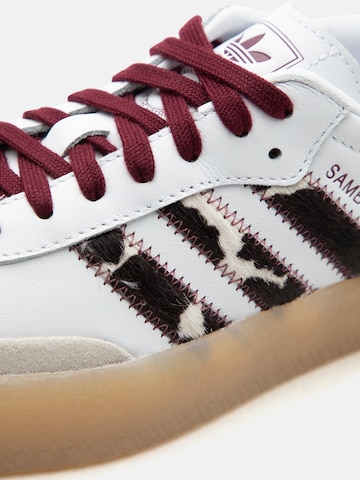 Baskets basses 'SAMBAE' ADIDAS ORIGINALS en blanc