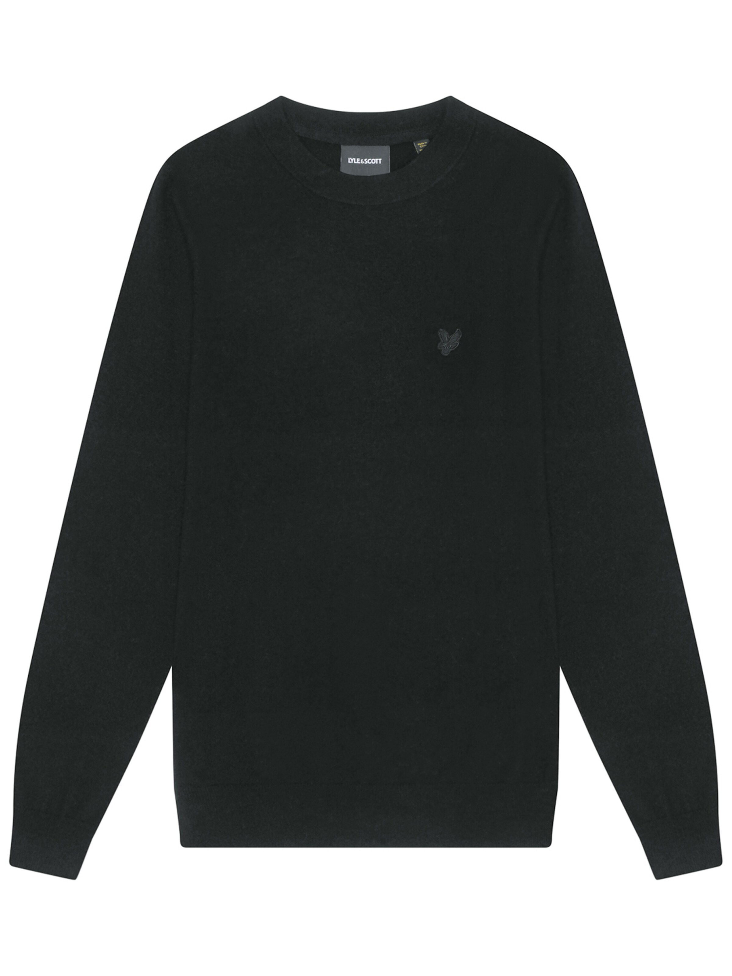 Lyle & Scott Trui in Zwart: voorkant