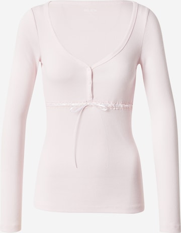 Tricou de la HOLLISTER pe roz: față