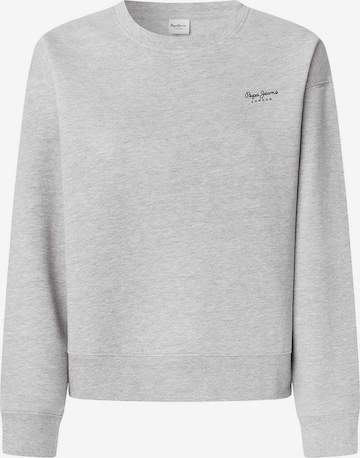 Pepe Jeans Sweatshirt 'Babi' in Grey: front