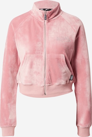 Von Dutch OriginalsPrijelazna jakna 'Nana' - roza boja: prednji dio