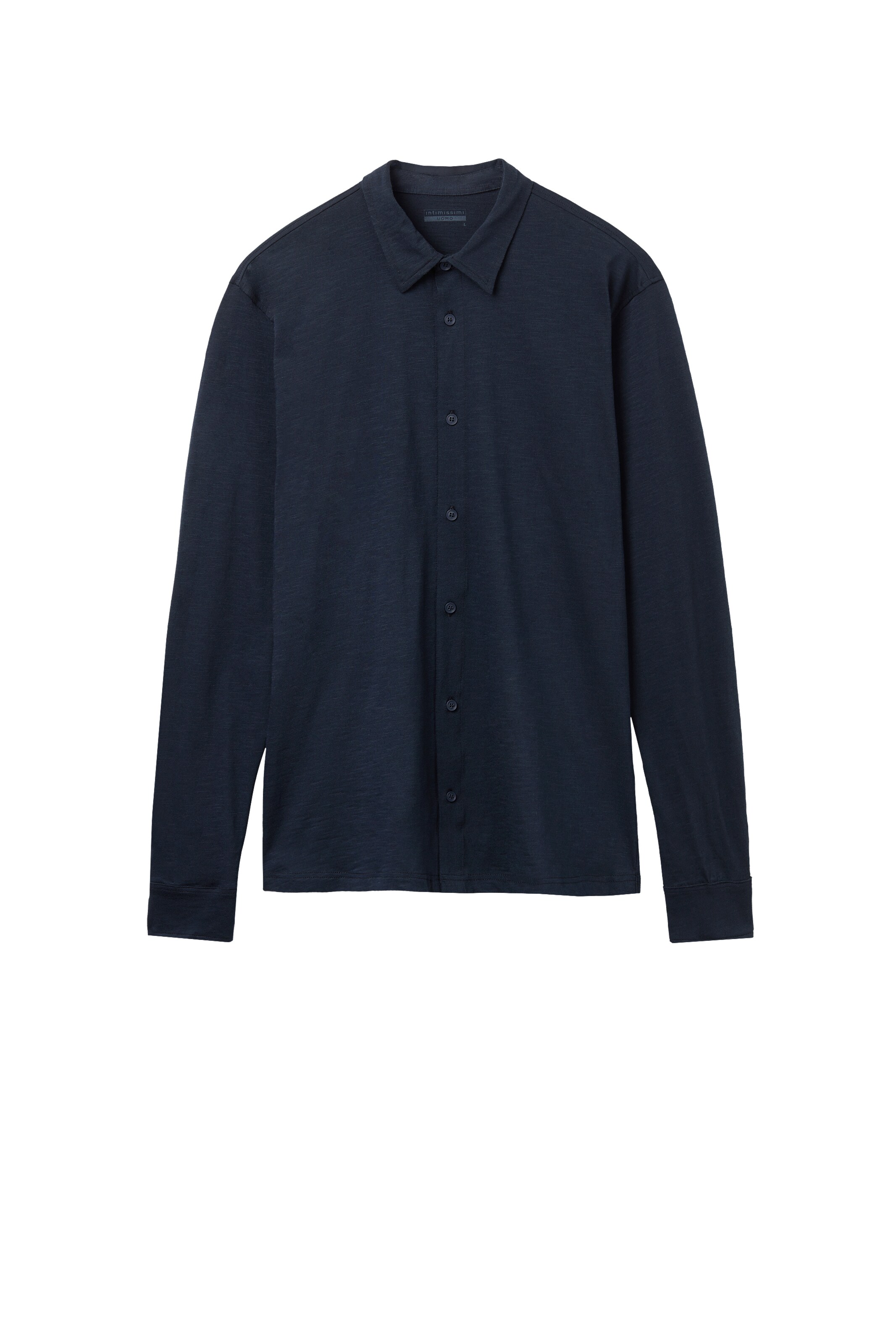 IUMAN Intimissimi Uomo Shirt in Blau: Vorderseite