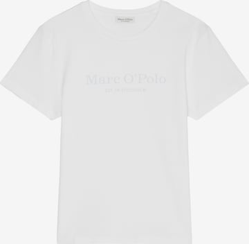 Marc O'Polo Μπλουζάκι σε λευκό: μπροστά