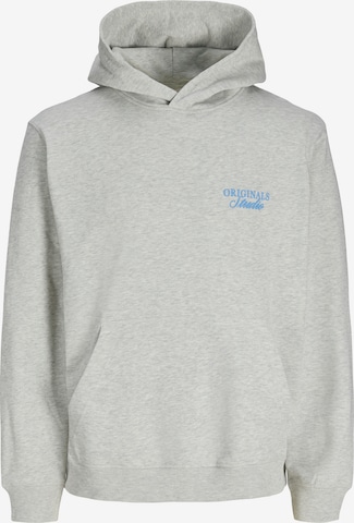 JACK & JONES Μπλούζα φούτερ 'JORNorrebro' σε λευκό: μπροστά