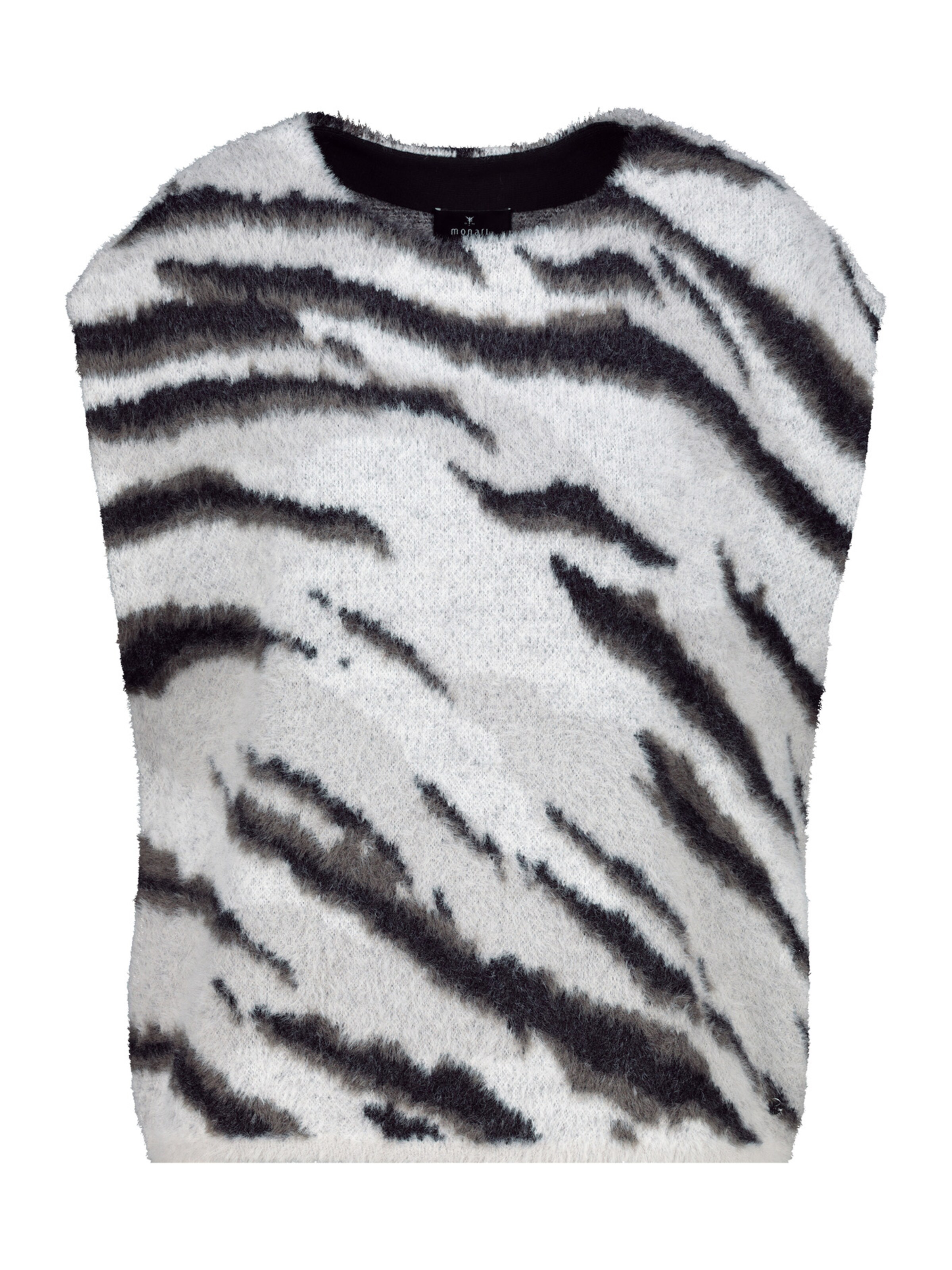 monari Пуловер в сиво: отпред