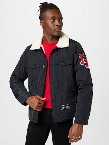 HOLLISTER Between-season jacket in Black: front