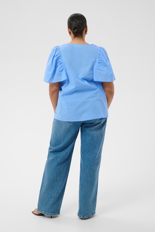 KAFFE CURVE - Blusa 'KCkarlia' en azul