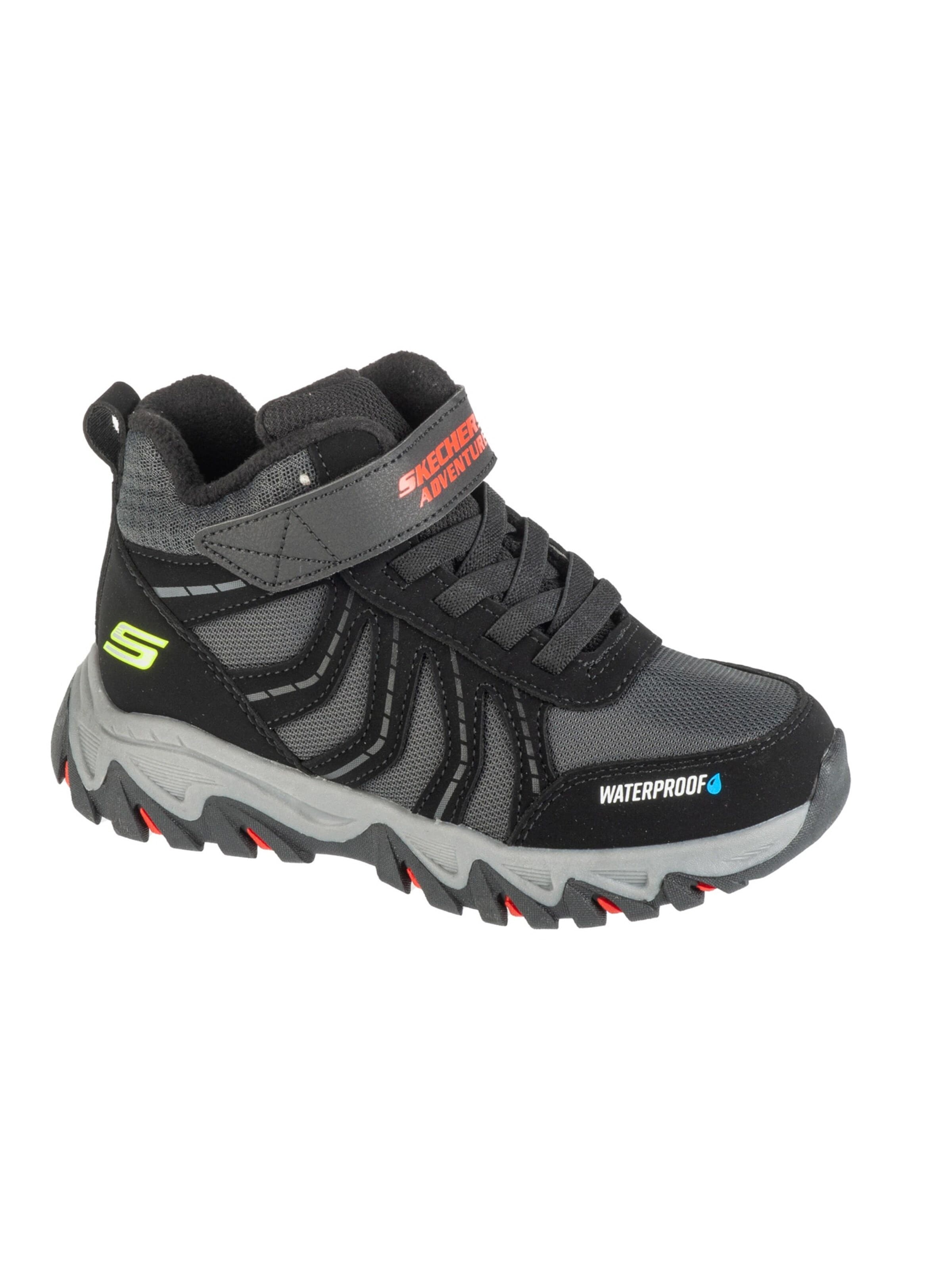 Bottes 'Rugged Ranger - Storm Trail' SKECHERS en noir : devant