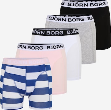 BJÖRN BORG Boxer shorts in Grey: front