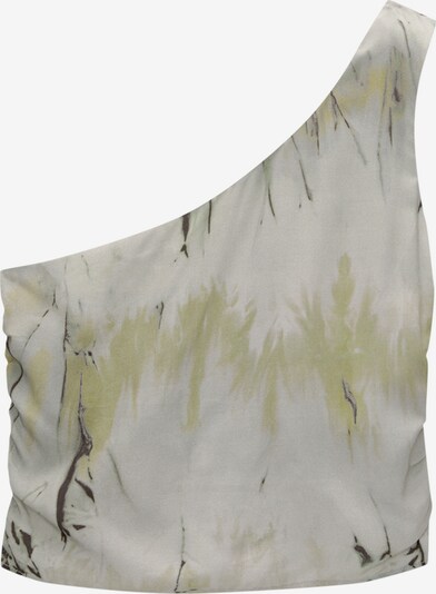 Pull&Bear Blouse in de kleur Grijs / Groen / Riet / Zwart, Productweergave