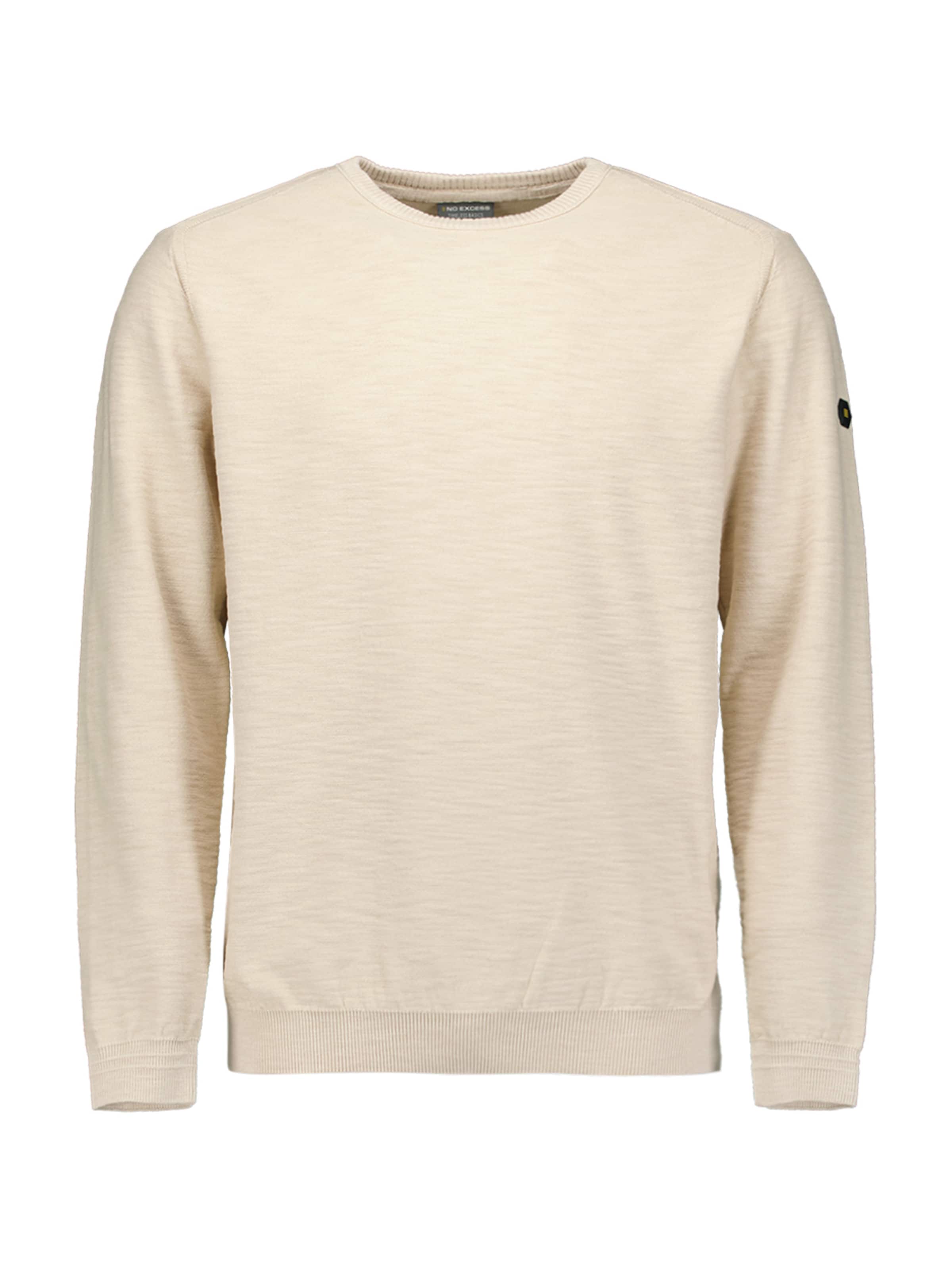 No Excess Sweater in Beige: front