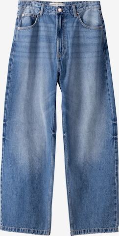 Bershka Loosefit Jeans i blå: framsida