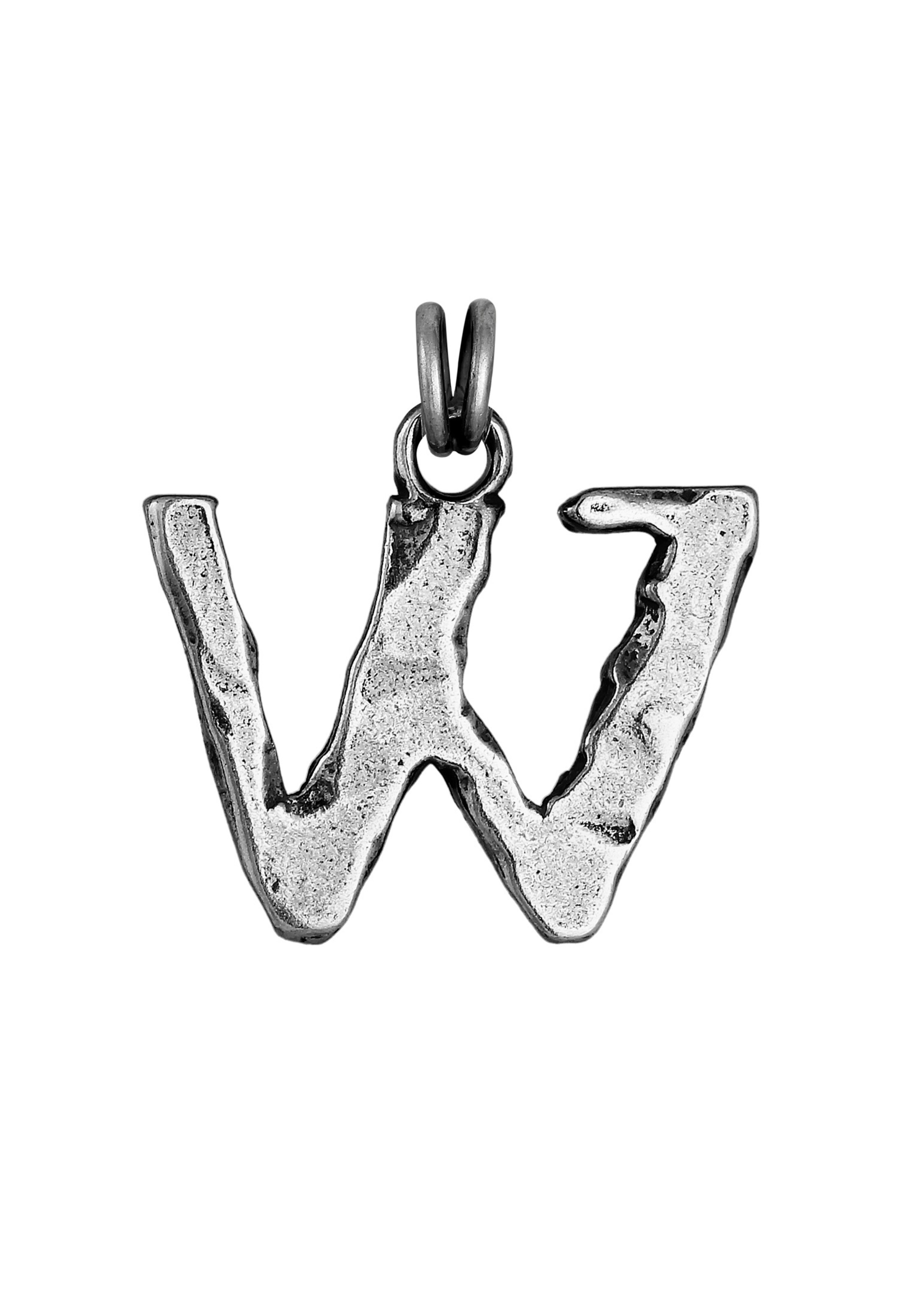 Pendentif 'W' Haze&Glory en argent