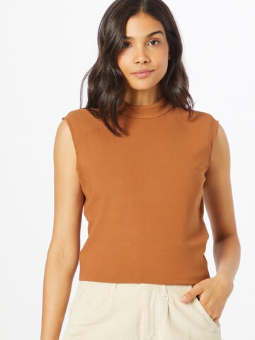 COMMA Bluse in Braun