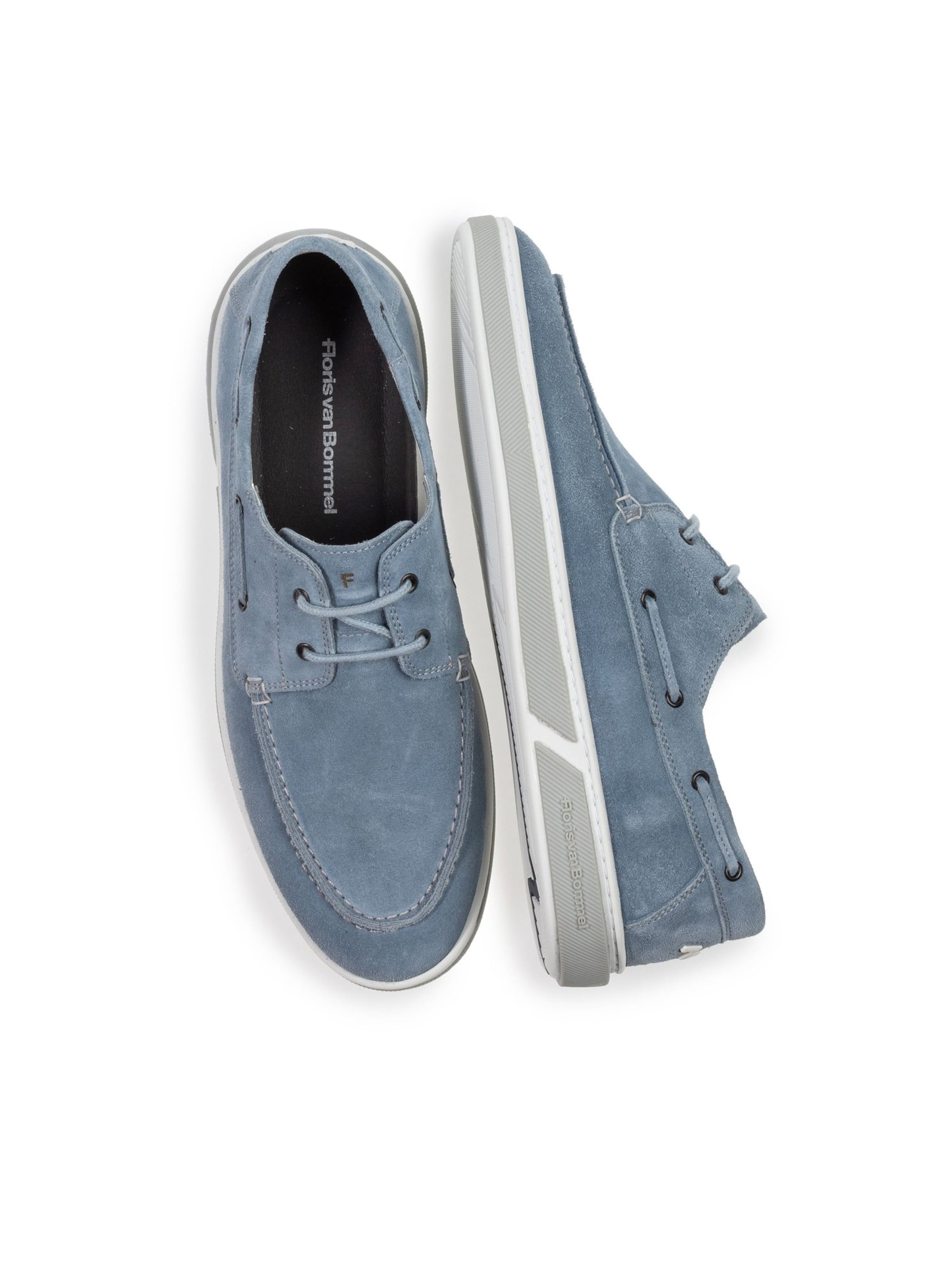 Floris van Bommel Mocassins 'De Booter 01' in Blauw