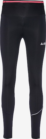 ABC Skinny Sporthose in Schwarz: Vorderseite