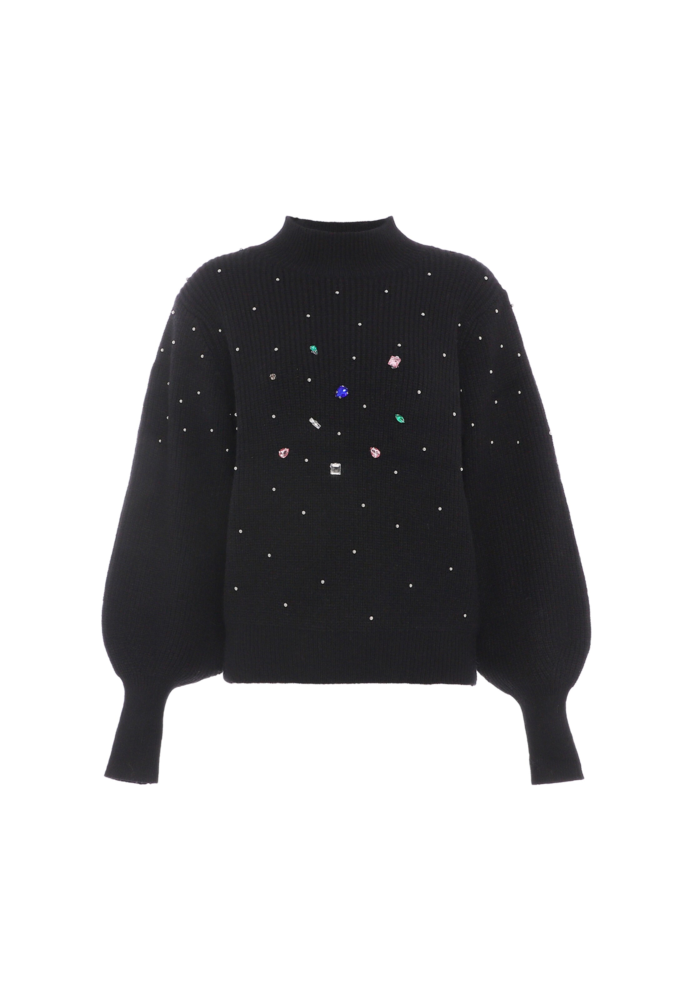 faina Sveter - Čierna: predná strana