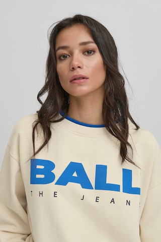 Sweat-shirt ' SIMONA' Ball en jaune