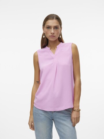 Chemisier VERO MODA en rose : devant