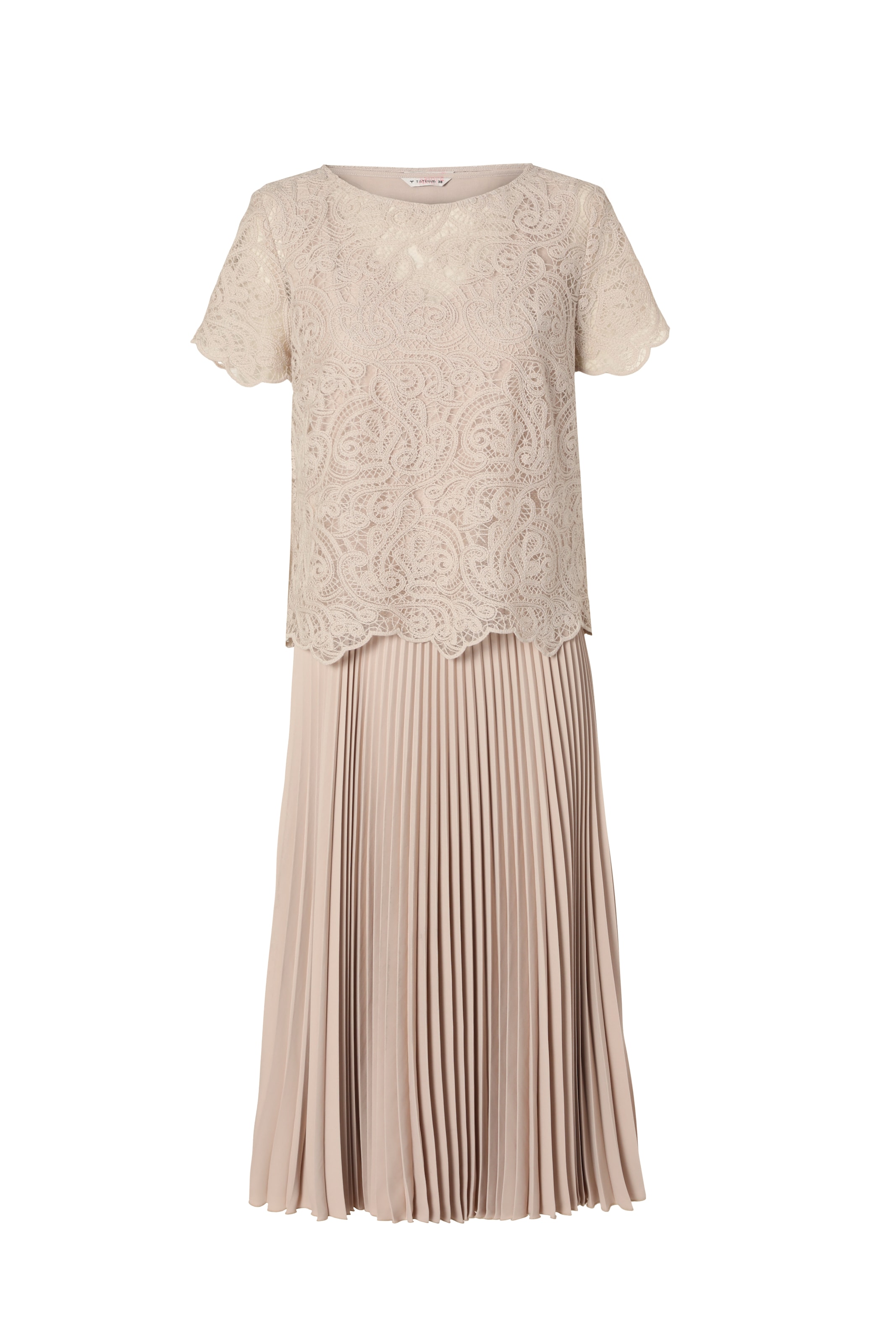 TATUUM Dress 'LUNA' in Beige: front