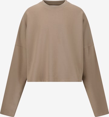 Les'Arcs Sweatshirt 'Clairen' in Brown: front
