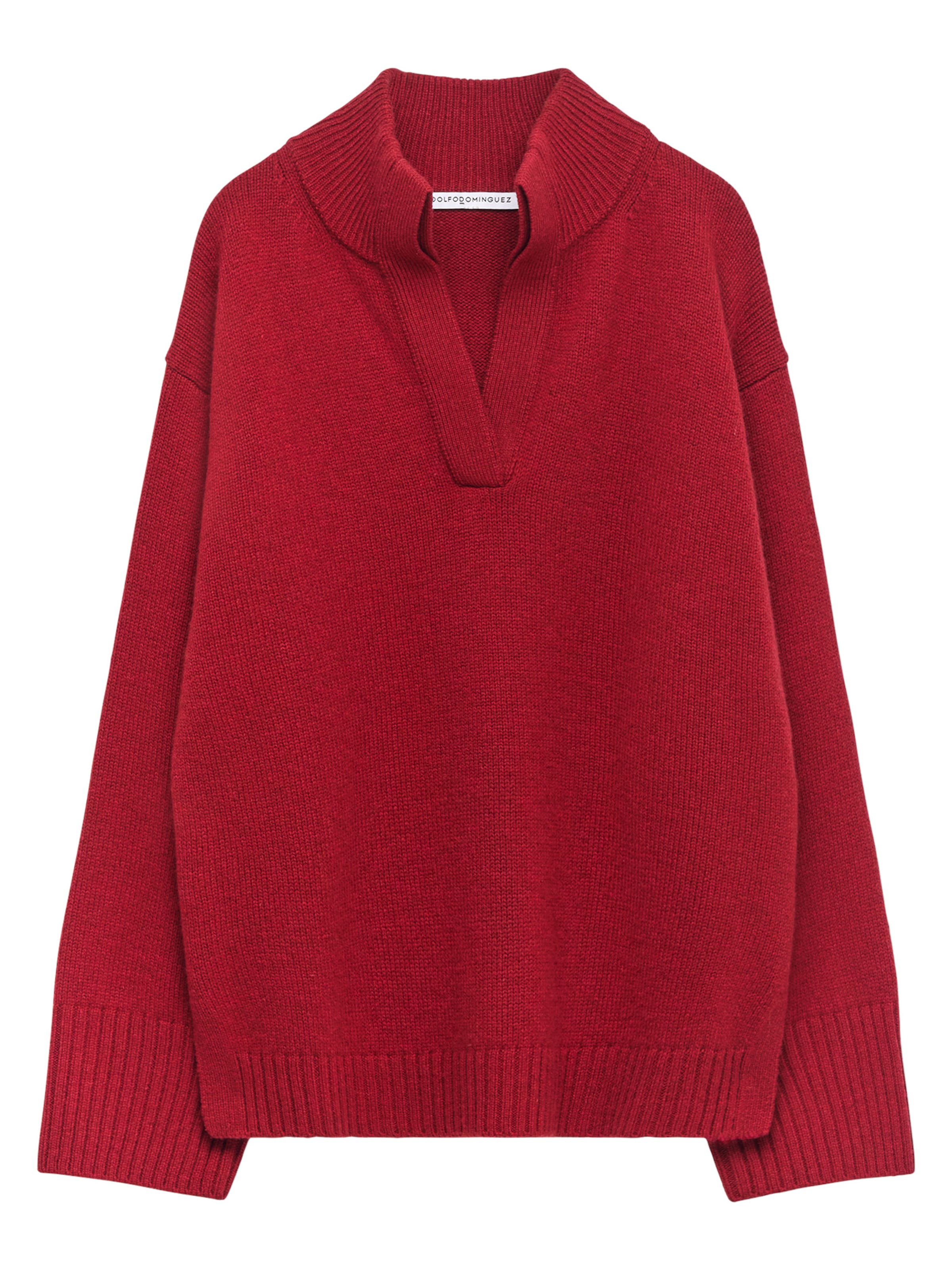 Adolfo Dominguez Neulepaita värissä punainen: etupuoli