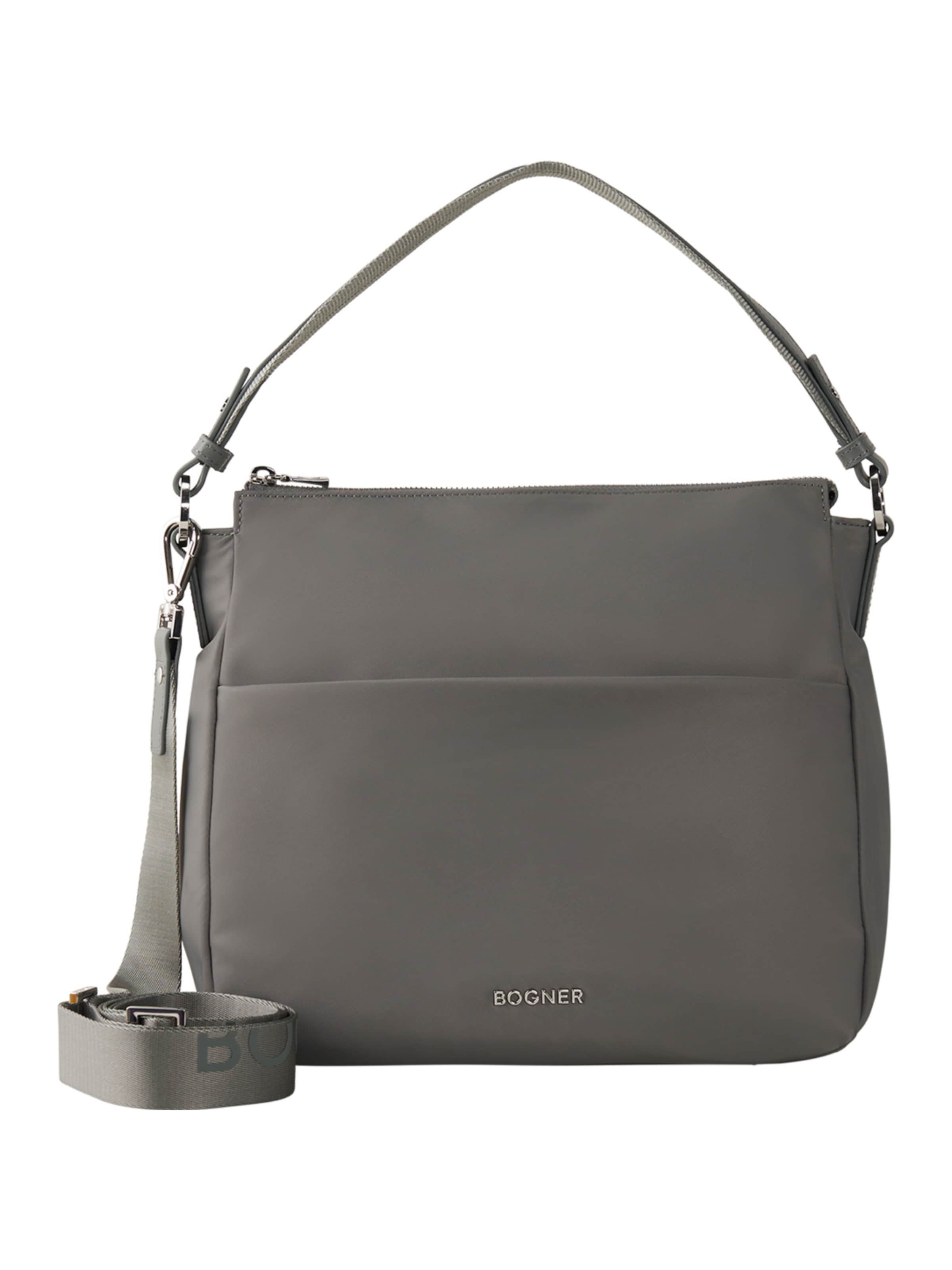 BOGNER - Bolso de hombro 'Klosters Isalie' en gris: frente