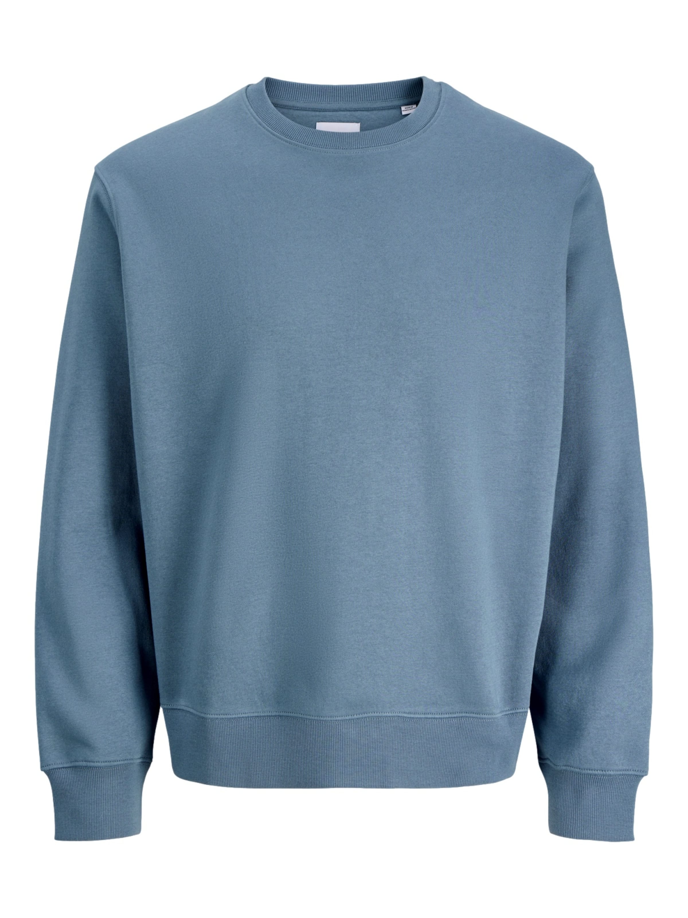 Sweat-shirt 'JJEStar' JACK & JONES en bleu : devant