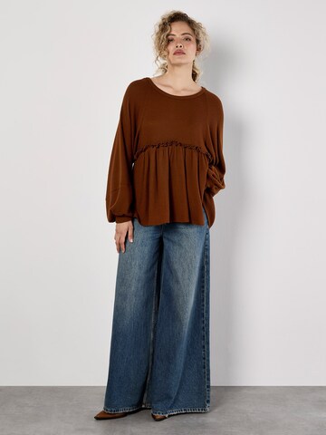 T-shirt Apricot en marron