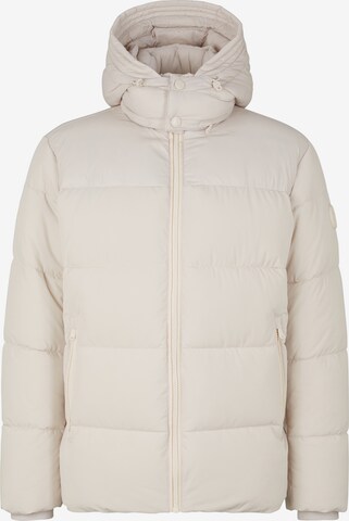 JOOP! Jeans Winter Jacket 'Joshas' in White: front