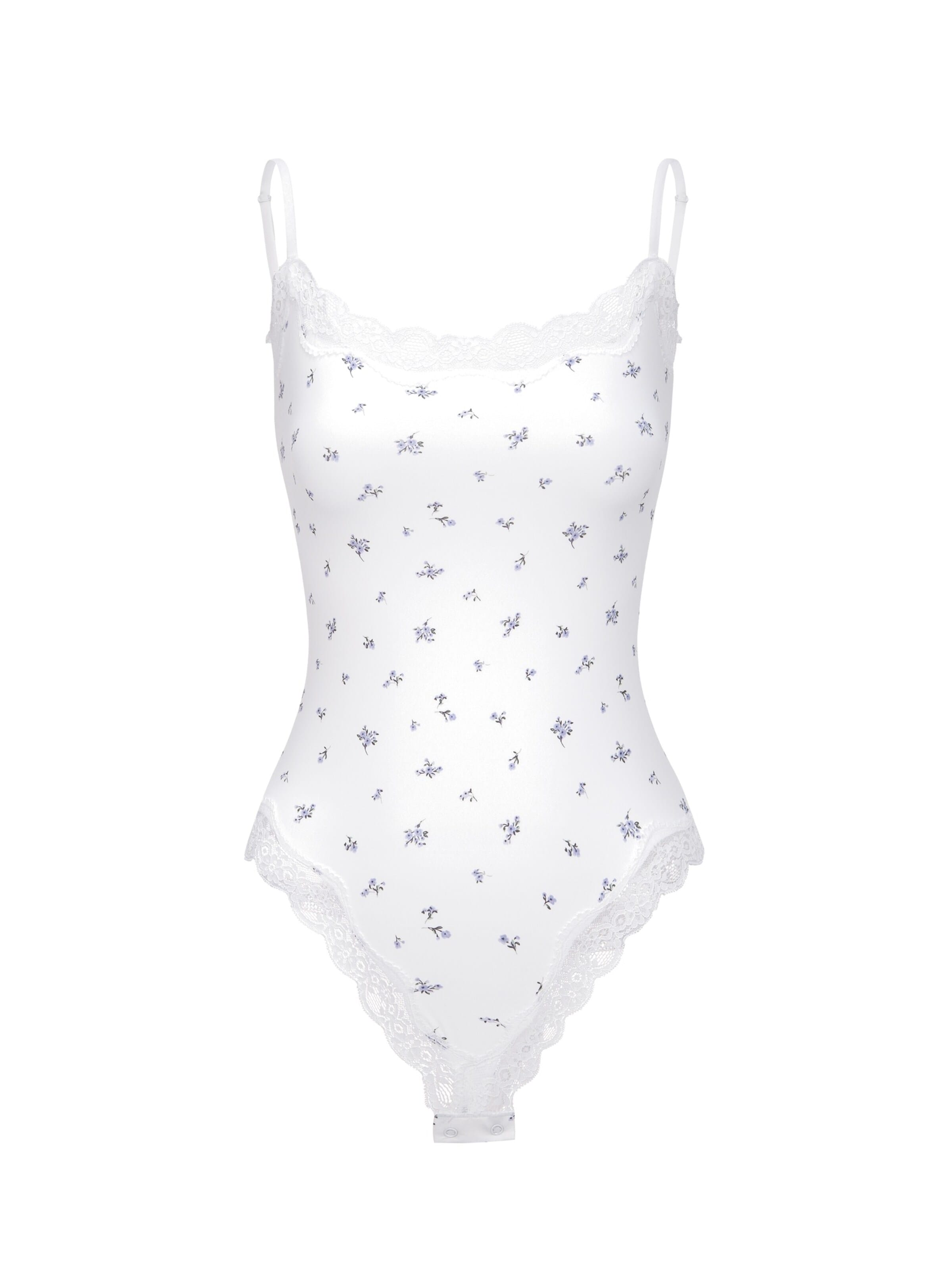 Body 'Bodysuit String mit Lace' cfab en violet : devant